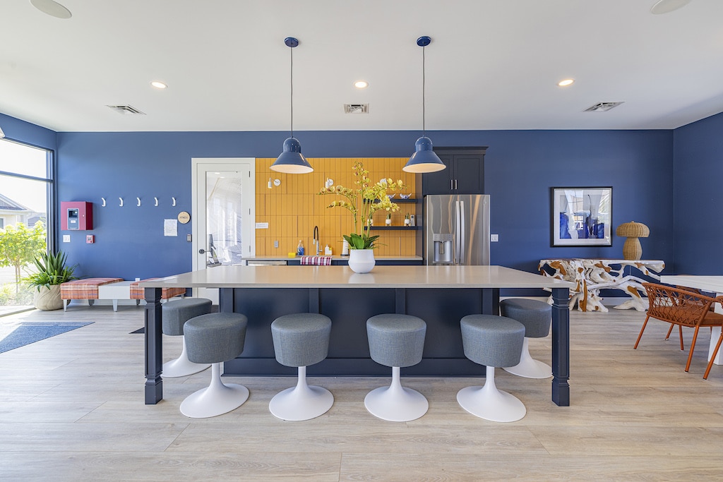 Commercial interior painting project